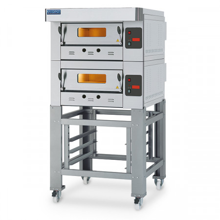 FORNO 4+4 PIZZE GAS CM 97X105 H182